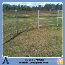 Semi-remorque de clôture à 3 axes, échantillons gratuits clôture en bétail en acier galvanisé, clôture de bétail / panneaux de bétail / panneaux de chèvre
